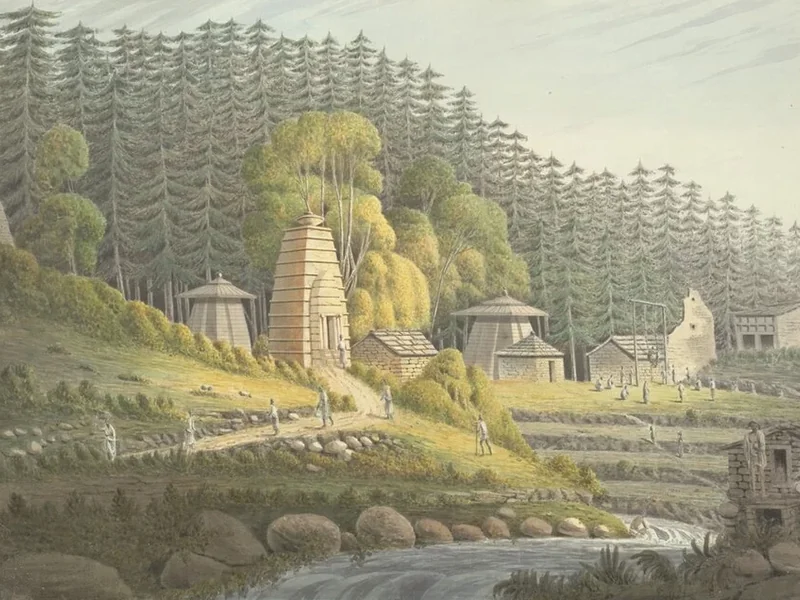 1791-James Manson - Templi indù a Jagasir